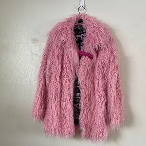 Dolls Kill Pink Teddy Jacket